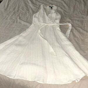 Linen Ralph Lauren dress. EXQUISITE! worn once.